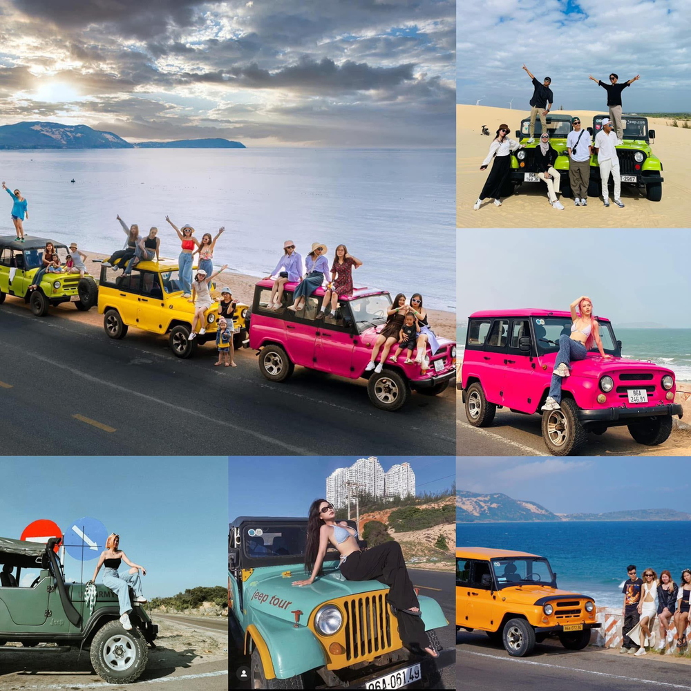 Tour khám phá Mũi Né bằng xe Jeep